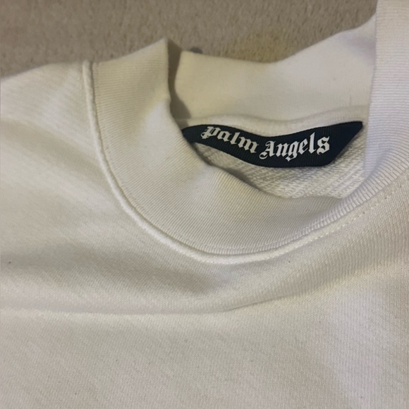 Palm Angels Fire Starter Crew Neck Pull Over Sweatshirt Men Size Medium Y2K Rare - Picture 3 of 6